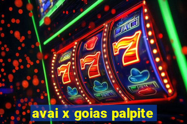 avai x goias palpite