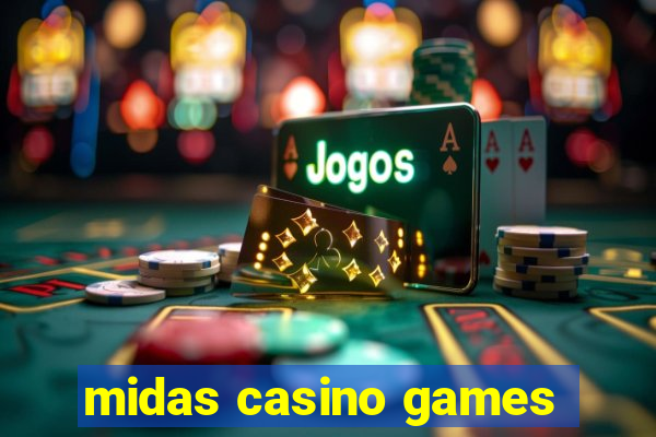 midas casino games