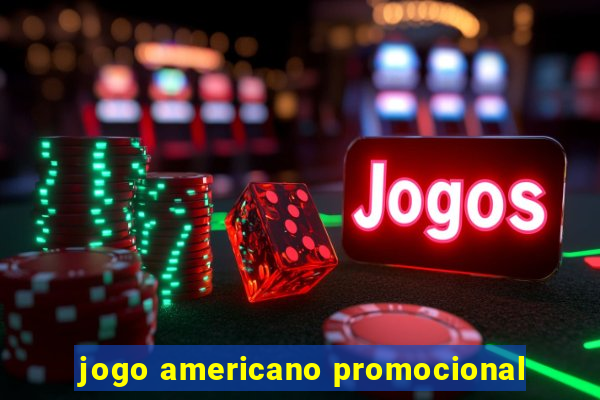 jogo americano promocional