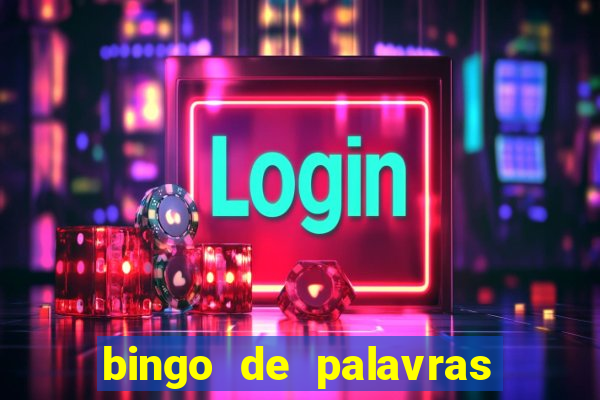 bingo de palavras como fazer