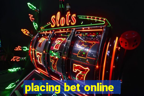 placing bet online