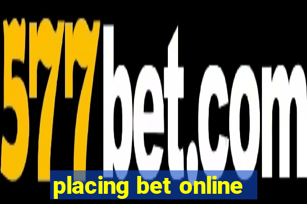 placing bet online