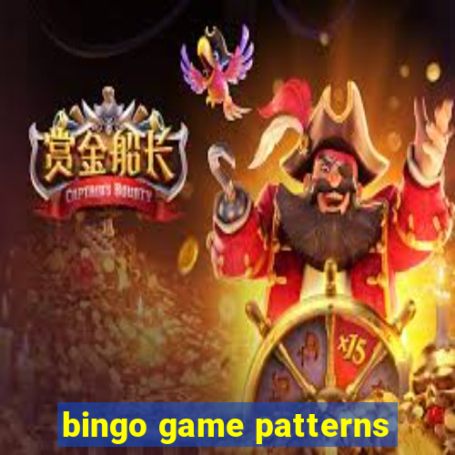 bingo game patterns