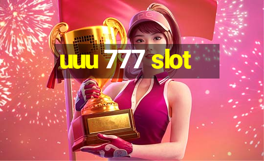 uuu 777 slot