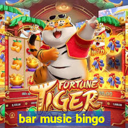 bar music bingo