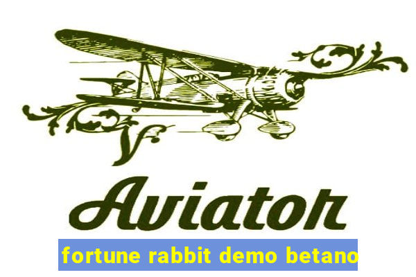 fortune rabbit demo betano