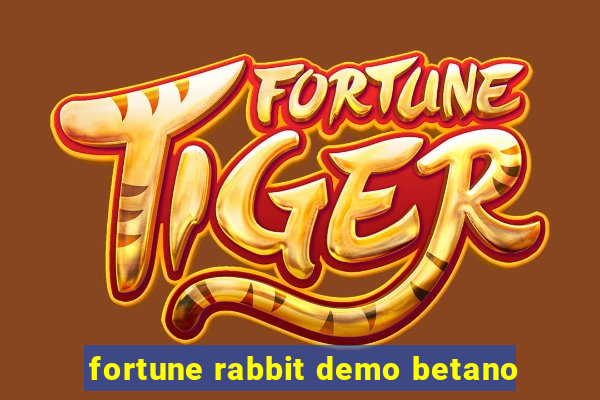 fortune rabbit demo betano