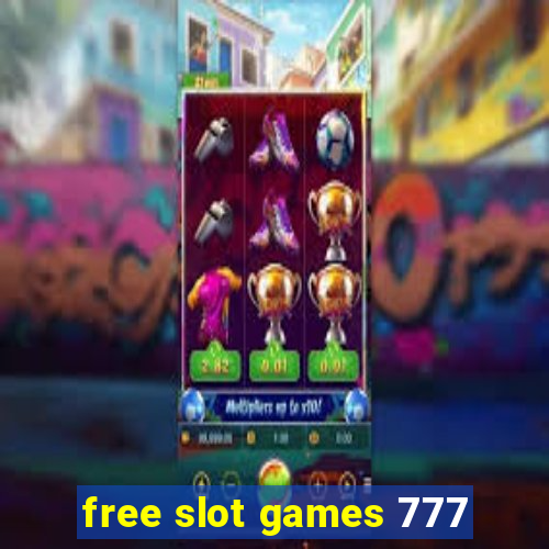 free slot games 777