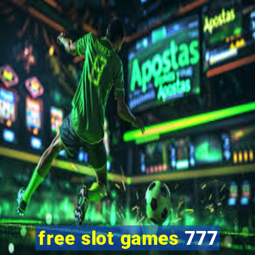 free slot games 777