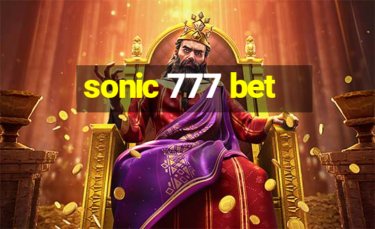 sonic 777 bet