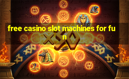 free casino slot machines for fun