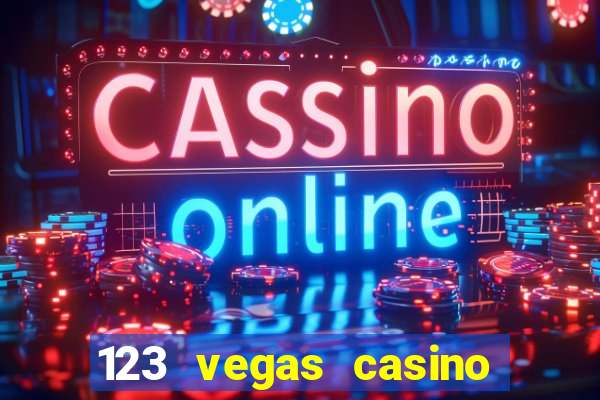 123 vegas casino login page