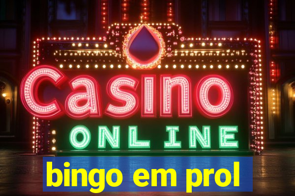 bingo em prol