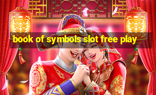 book of symbols slot free play