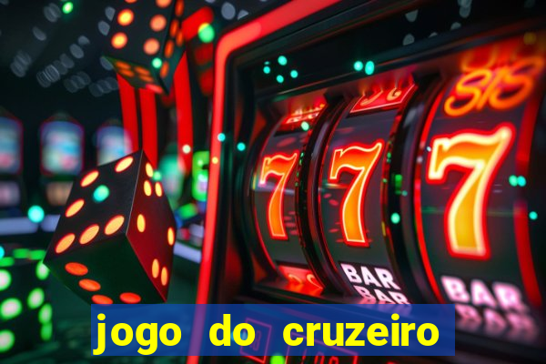 jogo do cruzeiro hoje ao vivo sportv