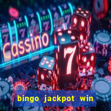 bingo jackpot win real money