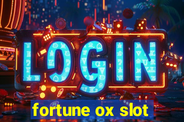 fortune ox slot