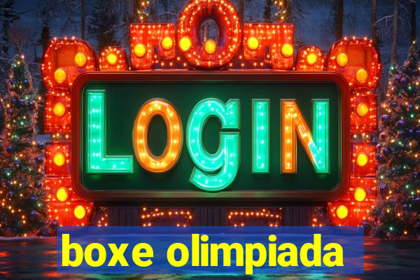 boxe olimpiada