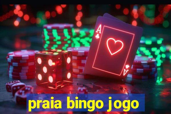 praia bingo jogo