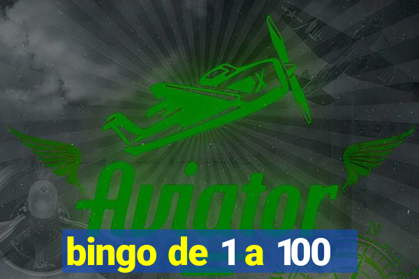 bingo de 1 a 100