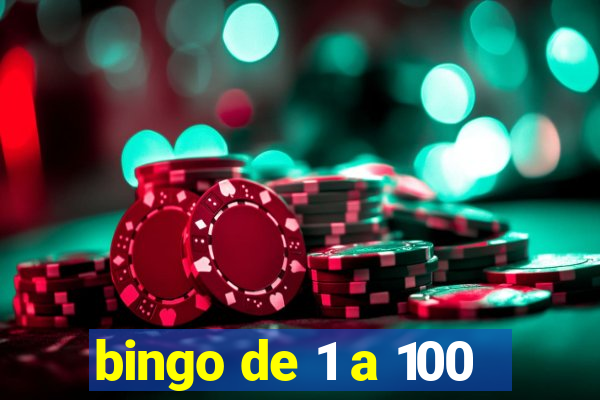 bingo de 1 a 100