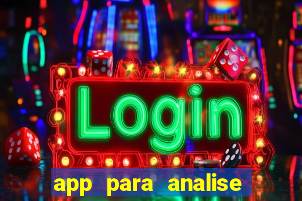 app para analise de jogos