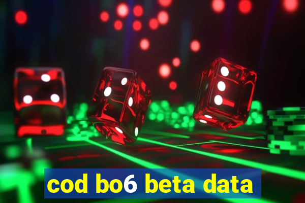 cod bo6 beta data