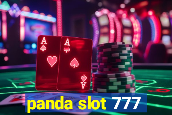 panda slot 777