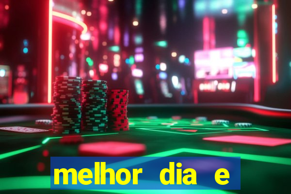 melhor dia e horario para jogar fortune tiger