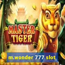 m.wonder 777 slot