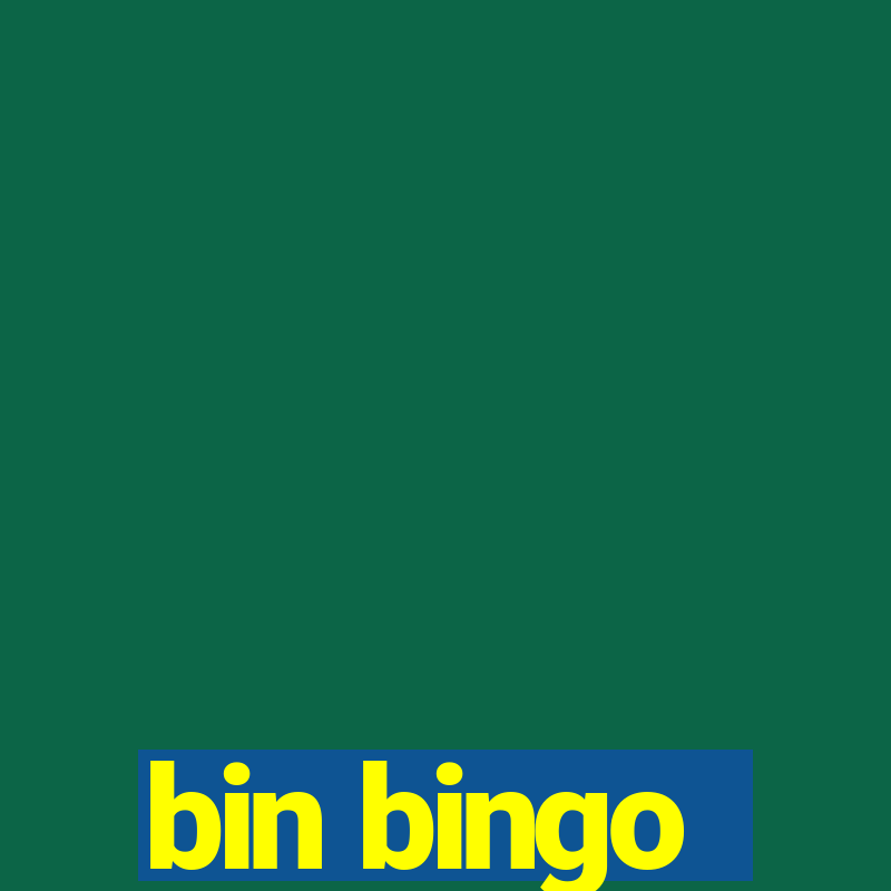 bin bingo