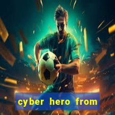 cyber hero from the metaverse