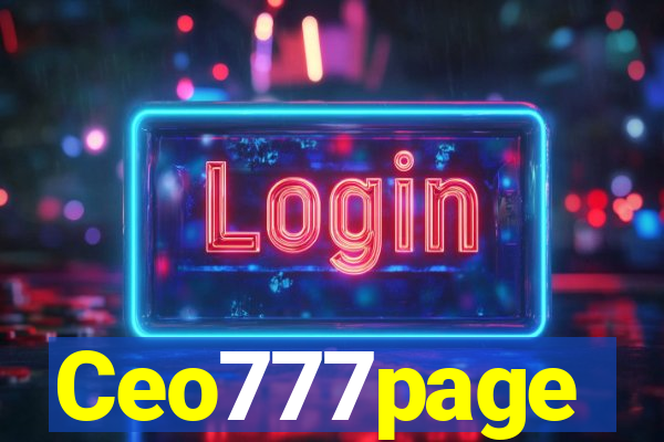 Ceo777page