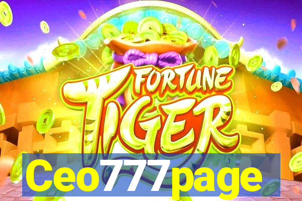 Ceo777page