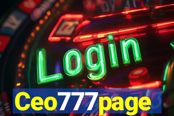 Ceo777page