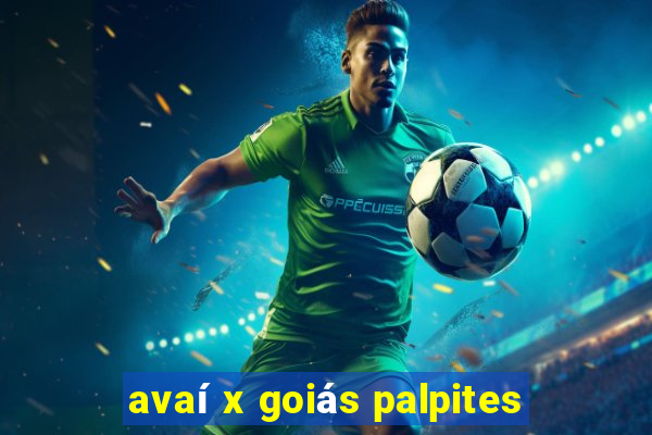 avaí x goiás palpites