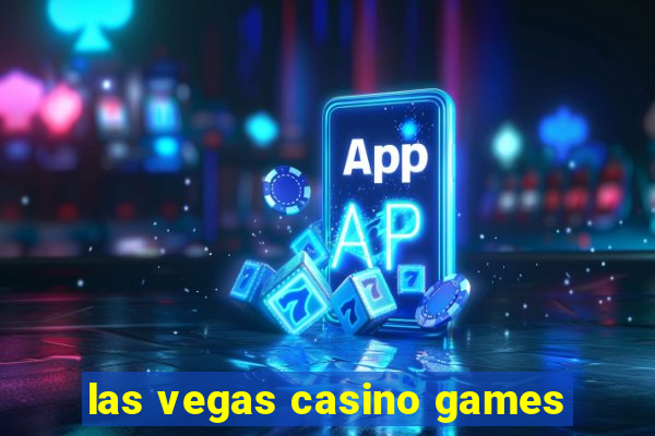 las vegas casino games