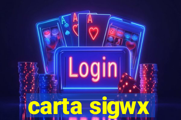 carta sigwx