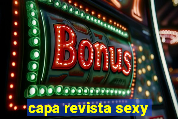 capa revista sexy