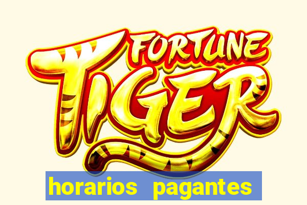 horarios pagantes fortune tiger madrugada