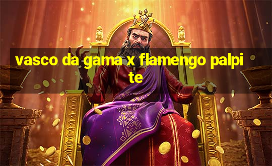 vasco da gama x flamengo palpite