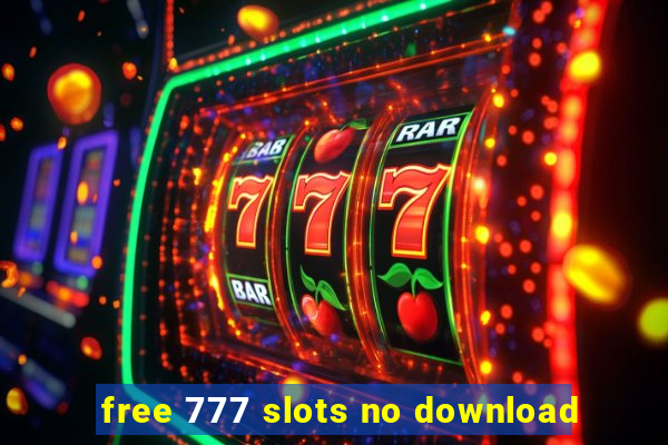 free 777 slots no download