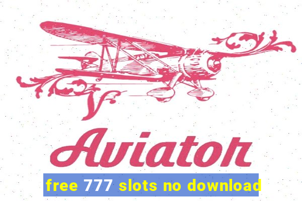 free 777 slots no download