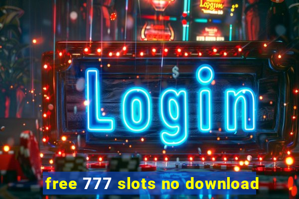 free 777 slots no download