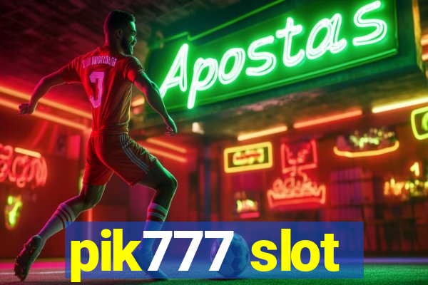 pik777 slot