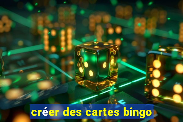 créer des cartes bingo