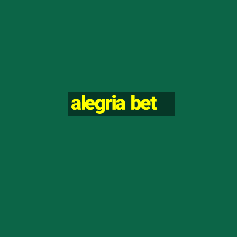 alegria bet