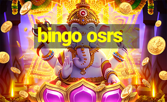 bingo osrs