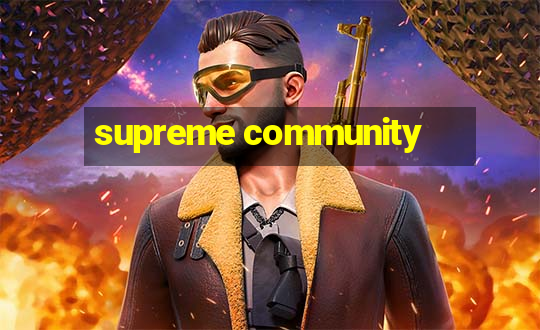 supreme community