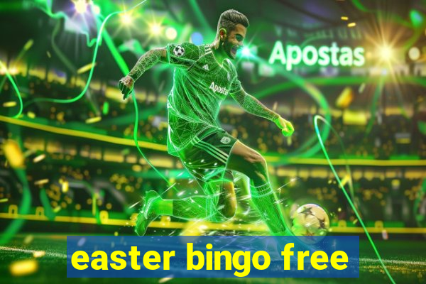 easter bingo free